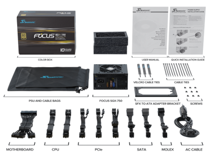 PC-Netzteil Seasonic / Preto / 1808171_6