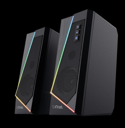 GXT609 ZOXA RGB 2.0 SET SPEAKERS ILLUMINATI LED RGB 6W RMS (12W PICCO)_1