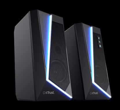 GXT609 ZOXA RGB 2.0 SET SPEAKERS ILLUMINATI LED RGB 6W RMS (12W PICCO)_2