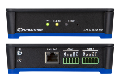 CRESTRON WIRED ETHERNET MODULE WITH 2 COM PORTS (CEN-IO-COM-102) 6507959_1