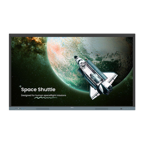 BenQ RE7504 Panel plano interactivo 190,5 cm (75") 450 cd / mÂ² 4K Ultra HD Negro, Gris Pantalla tÃ¡ctil Procesador incorporado Android_0