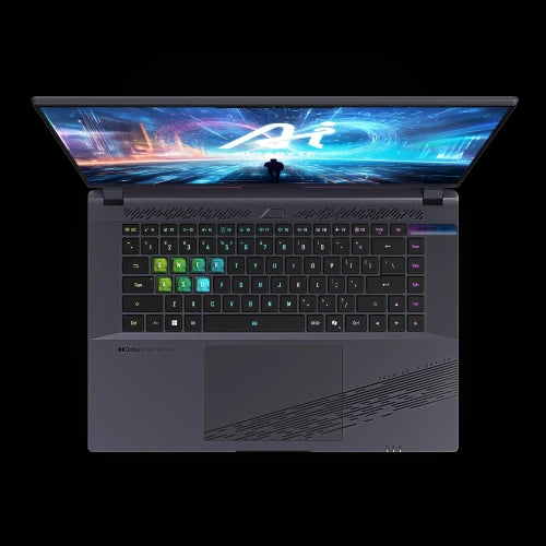 GIGABYTE AORUS 16X ASG-53ESC54SH Intel® Core™ i7 i7-14650HX Portátil 40,6 cm (16") WQXGA 16 GB DDR5-SDRAM 1 TB SSD NVIDIA GeForce RTX 4070 Wi-Fi 7 (802.11be) Windows 11 Home Negro_12