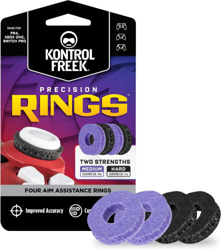 ACCESORIO GAMEPAD KONTROLFREEK BY STEELSERIES Precision Rings BLACK/PURPLE 4005-BP_2