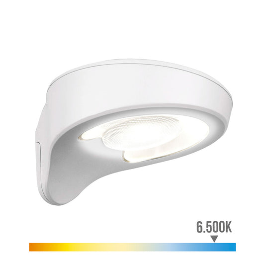 Candeeiro solar 2w 200lm 6500k com sensor cor branco edm_0