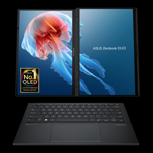 ASUS Zenbook Duo OLED UX8406MA-QL396W - Ordenador PortÃ¡til 14" WUXGA (Intel Core Ultra 9 185H, 32GB RAM, 1TB SSD, Arc Graphics, Windows 11 Home) Gris Tintero - Teclado QWERTY espaÃ±ol_1