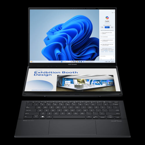 ASUS Zenbook Duo OLED UX8406MA-QL396W - Ordenador PortÃ¡til 14" WUXGA (Intel Core Ultra 9 185H, 32GB RAM, 1TB SSD, Arc Graphics, Windows 11 Home) Gris Tintero - Teclado QWERTY espaÃ±ol_2