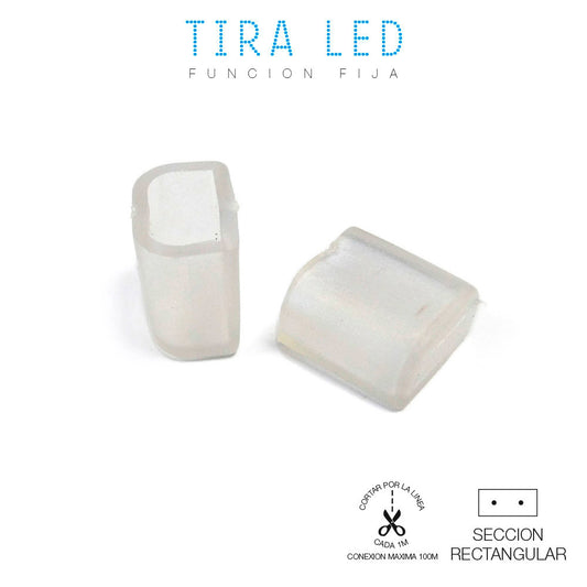 ProteÃ§Ã£o tampa final para tira led edm_0