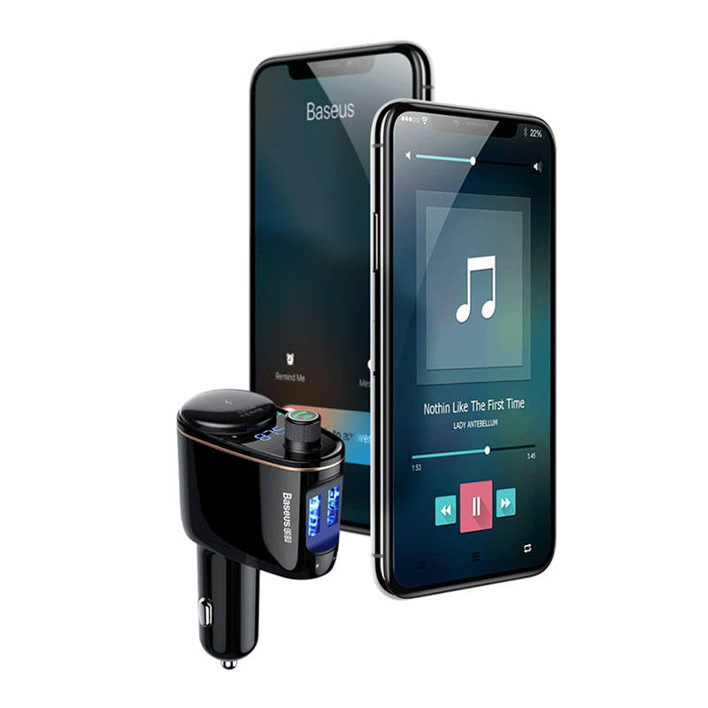 Car Bluetooth MP3 Player Baseus S-06Black OS_10