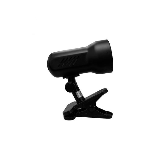 Luz clip preta e27 60w edm_0