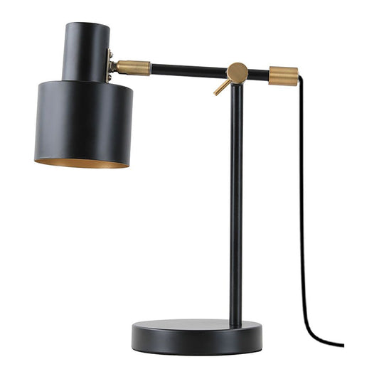 Candeeiro de mesa serantes, 1xe27, cor preto, 300 x 140 x 351 mm_0