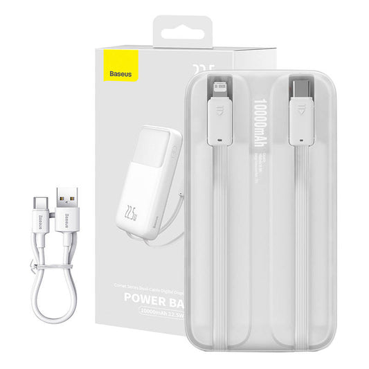 Powerbank Baseus Comet 10000mAh, 22.5W (white)_0