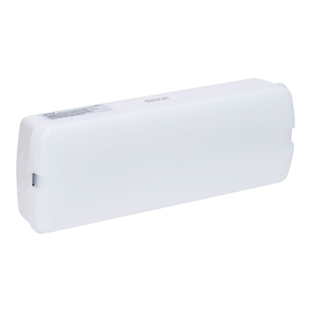 LuminÃ¡ria de emergÃªncia led, 3,5 w, 200 lm, ip20, 240 x 80 x 40 mm_0