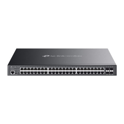 TP-Link Omada SG3452XMPP switch Gestionado L2+ Gigabit Ethernet (10/100/1000) Energía sobre Ethernet (PoE) 1U Negro_0