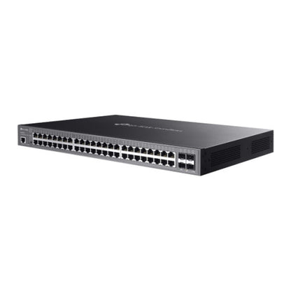 TP-Link Omada SG3452XMPP switch Gestionado L2+ Gigabit Ethernet (10/100/1000) Energía sobre Ethernet (PoE) 1U Negro_2