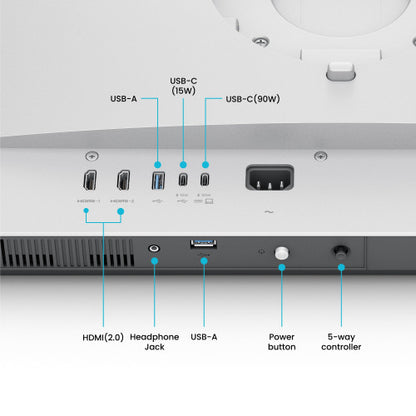 Monitor BENQ MA320U / LED / Grafismo para MacBook / Preto_2