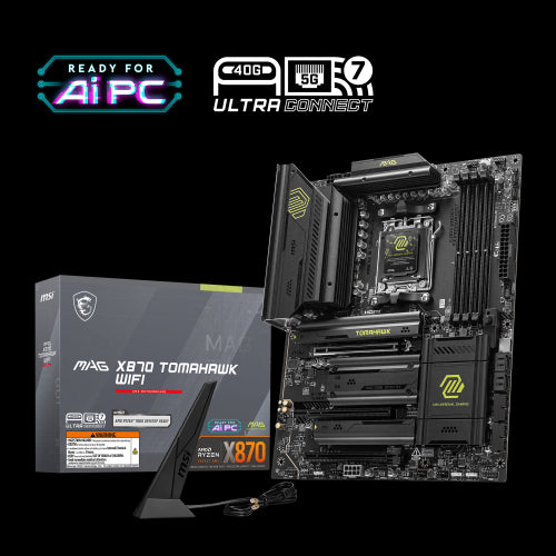 MSI MAG X870 TOMAHAWK WIFI placa base AMD X870 Zócalo AM5 ATX_0