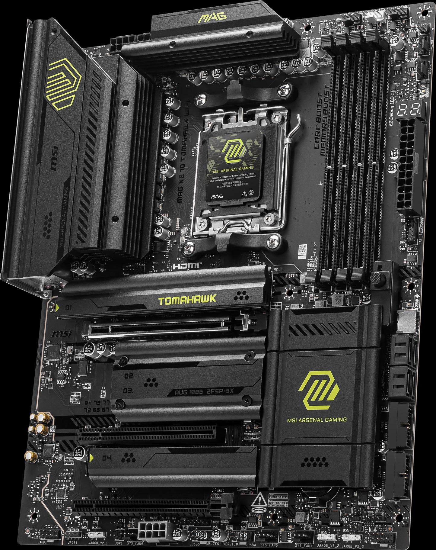 MSI MAG X870 TOMAHAWK WIFI placa base AMD X870 Zócalo AM5 ATX_2