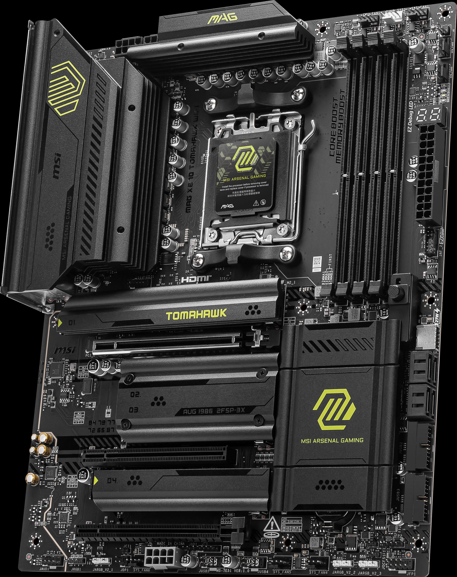 MSI MAG X870 TOMAHAWK WIFI placa base AMD X870 Zócalo AM5 ATX_2