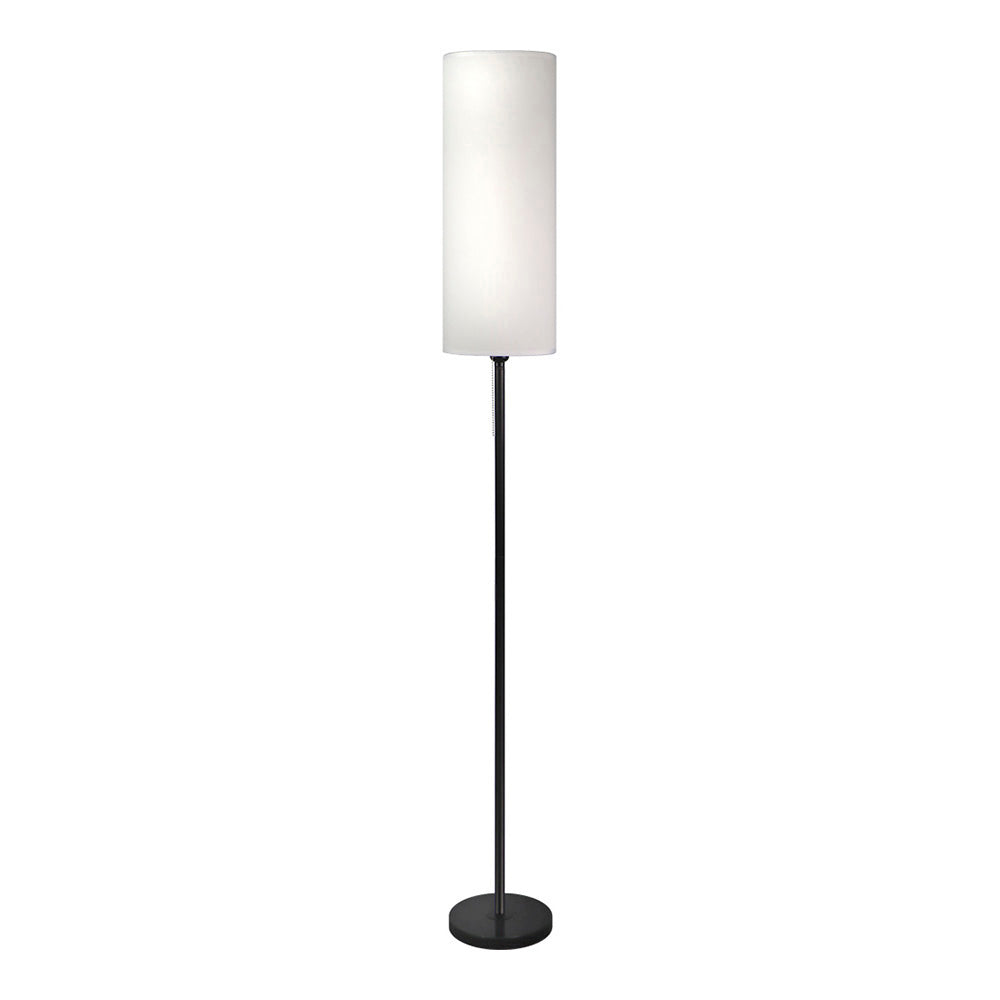Candeeiro de pÃ© (sala) vintage e27 60w cor preta Ã¸20x155cm_0