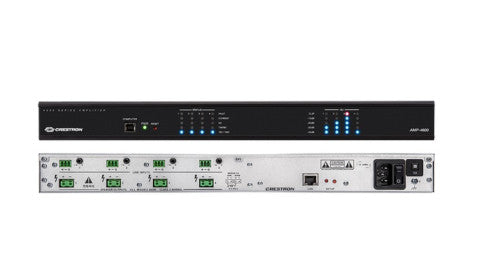 CRESTRON 4-CHANNEL POWER AMPLIFIER, 600W/CH. (AMP-4600) 6508361_0