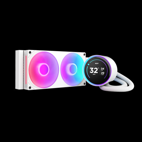 NZXT Kraken Elite 240 RGB Procesador Sistema de refrigeraciÃ³n lÃ­quida todo en uno 12 cm Blanco 1 pieza(s)_0