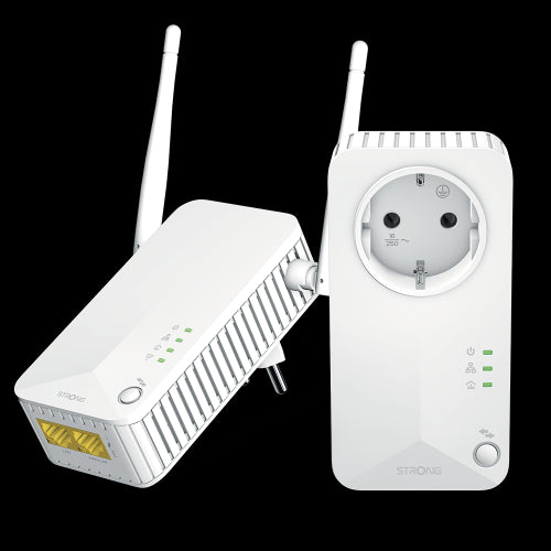Strong Powerline Wi-Fi 600 Kit 600 Mbit/s Ethernet Wifi Blanco_0