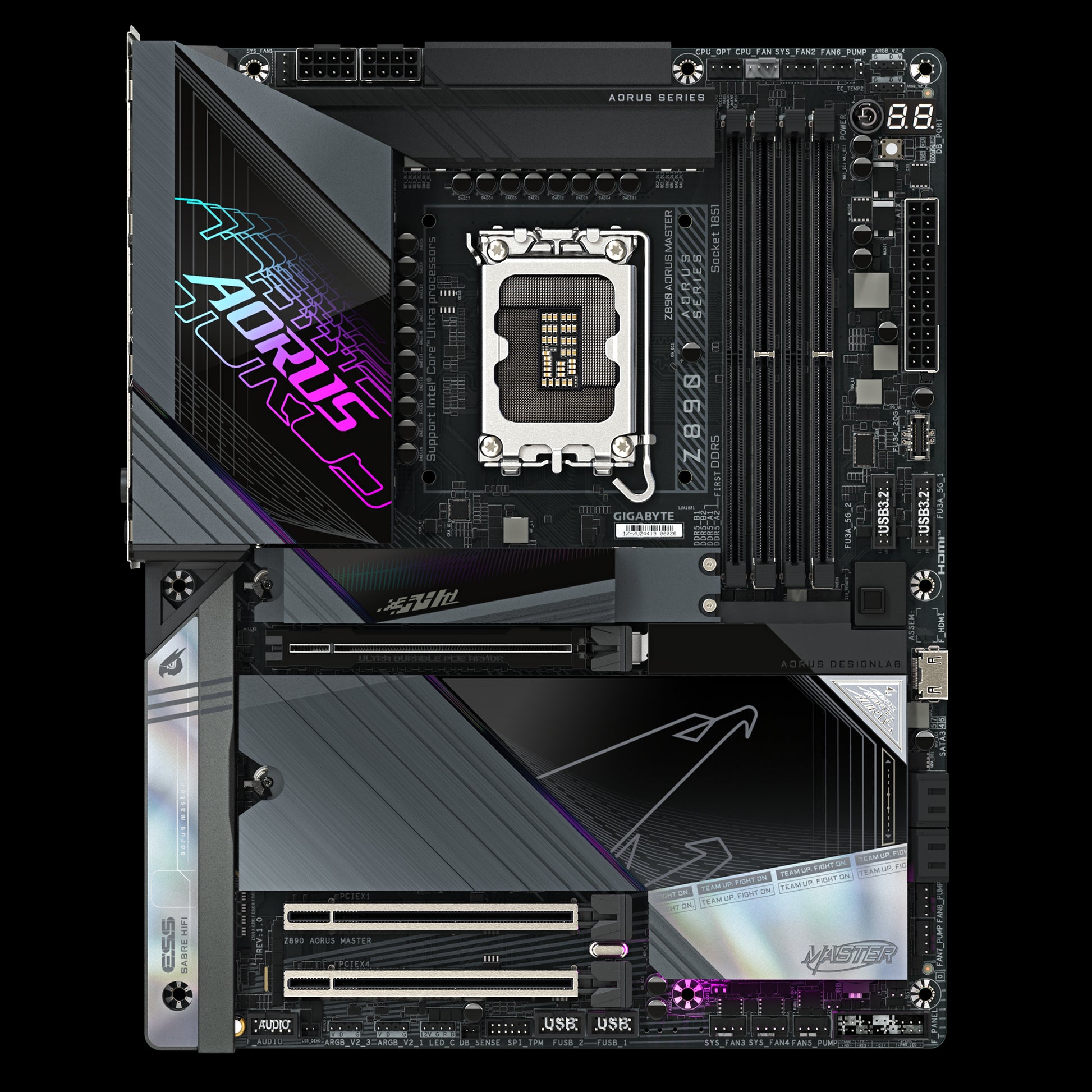 GIGABYTE Z890 AORUS MASTER placa base Intel Z890 LGA 1851 (Socket V1) ATX_1