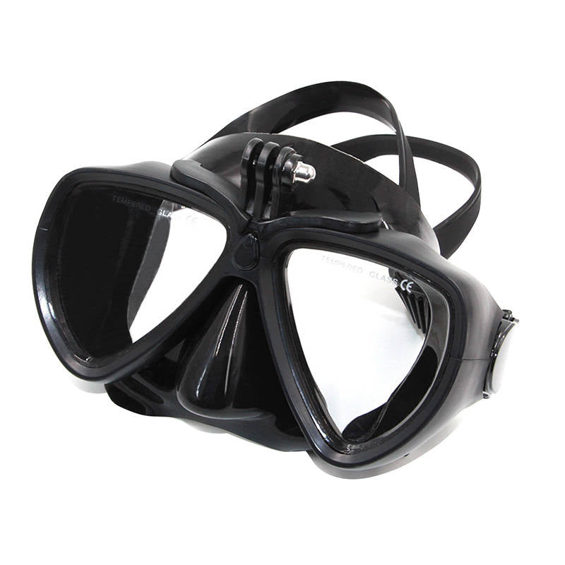 Diving Mask Telesin with detachable mount for sports cameras_0