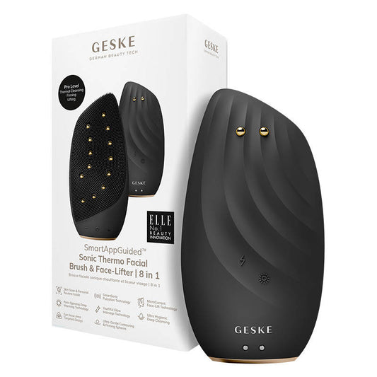 Sonic Thermo Facial Brush & Face-Lifter 8in1 Geske with APP (gray)_0