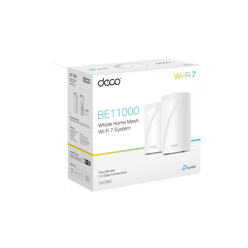 TP-Link Deco BE65 Tribanda (2.4 GHz / 5 GHz / 6 GHz) Wi-Fi 7 (802.11be) Blanco 4 Interno_3