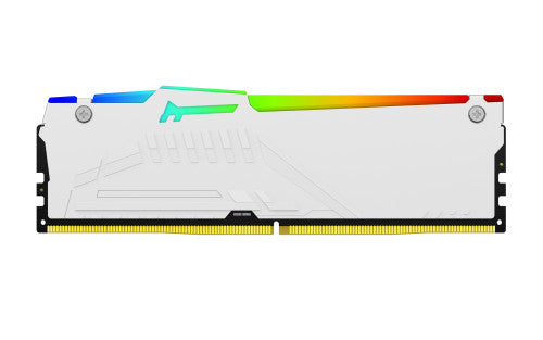 MEMORIA KINGSTON 16GB 6000MT/S DDR5 CL36  FURY BEAST WHITE RGB EXPO - KF560C36BWE2A-16_2