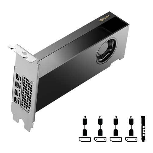 NVIDIA RTX 2000 Ada Generation 16GB PB / Gráfica PNY / Cor: Preto_1