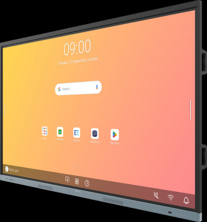 BENQAV PANTALLA INTERACTIVA RE8604 (9H.F9GTK.DE4) 86" EDLA ANDROID 13.0, 8GB Y 32GB, 350NITS, ALTAVOZ: 16WX2, SOPORTE DE PARED INCLUIDO, IFP ENTRY, GARANTÃA 3 AÃOS IN SITU RECAMBIO_0