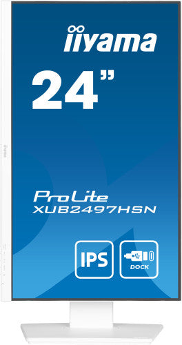 iiyama ProLite XUB2497HSN-W2 pantalla para PC 60,5 cm (23.8") 1920 x 1080 Pixeles Full HD LED Blanco_1
