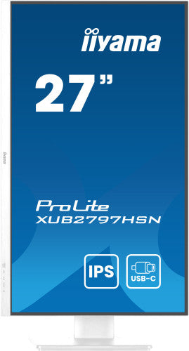 iiyama ProLite XUB2797HSN-W2 pantalla para PC 68,6 cm (27") 1920 x 1080 Pixeles Full HD LED Blanco_2