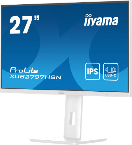 iiyama ProLite XUB2797HSN-W2 pantalla para PC 68,6 cm (27") 1920 x 1080 Pixeles Full HD LED Blanco_6