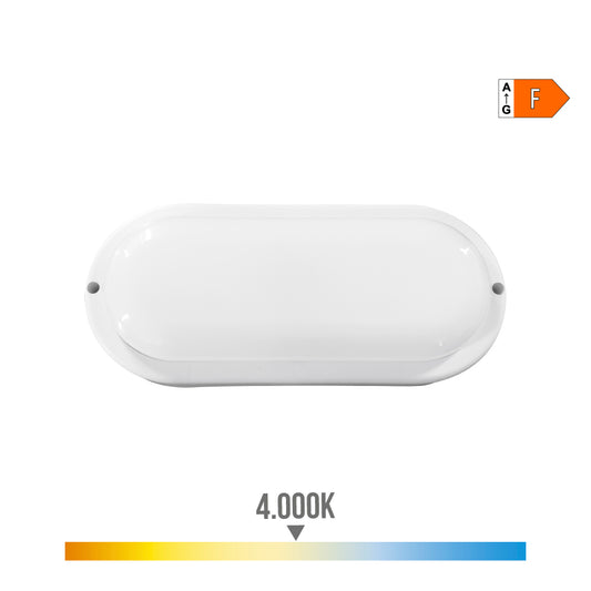 Candeeiro oval led 18w 1820lm 4.000k 10,2x4,5x23cm edm_0