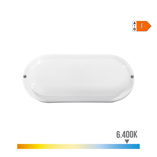 Candeeiro oval led 18w 1820lm 6400k 10,2x4,5x23cm edm_0