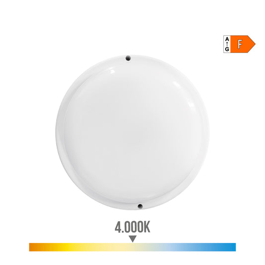 Candeeiro redondo led 18w 1820lm 4000k luz do dia Ã¸20,8x4,8cm edm_0
