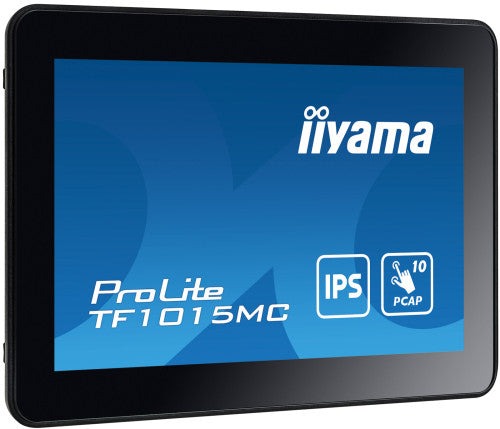 iiyama ProLite TF1015MC-B3 - Monitor LCD - 10.1" (10" visualizzabile) - telaio aperto - touchscreen - 1280 x 800 WXGA - IPS - 500 cd/m? - 800:1 - 29 ms - HDMI, VGA, DisplayPort - nero_3