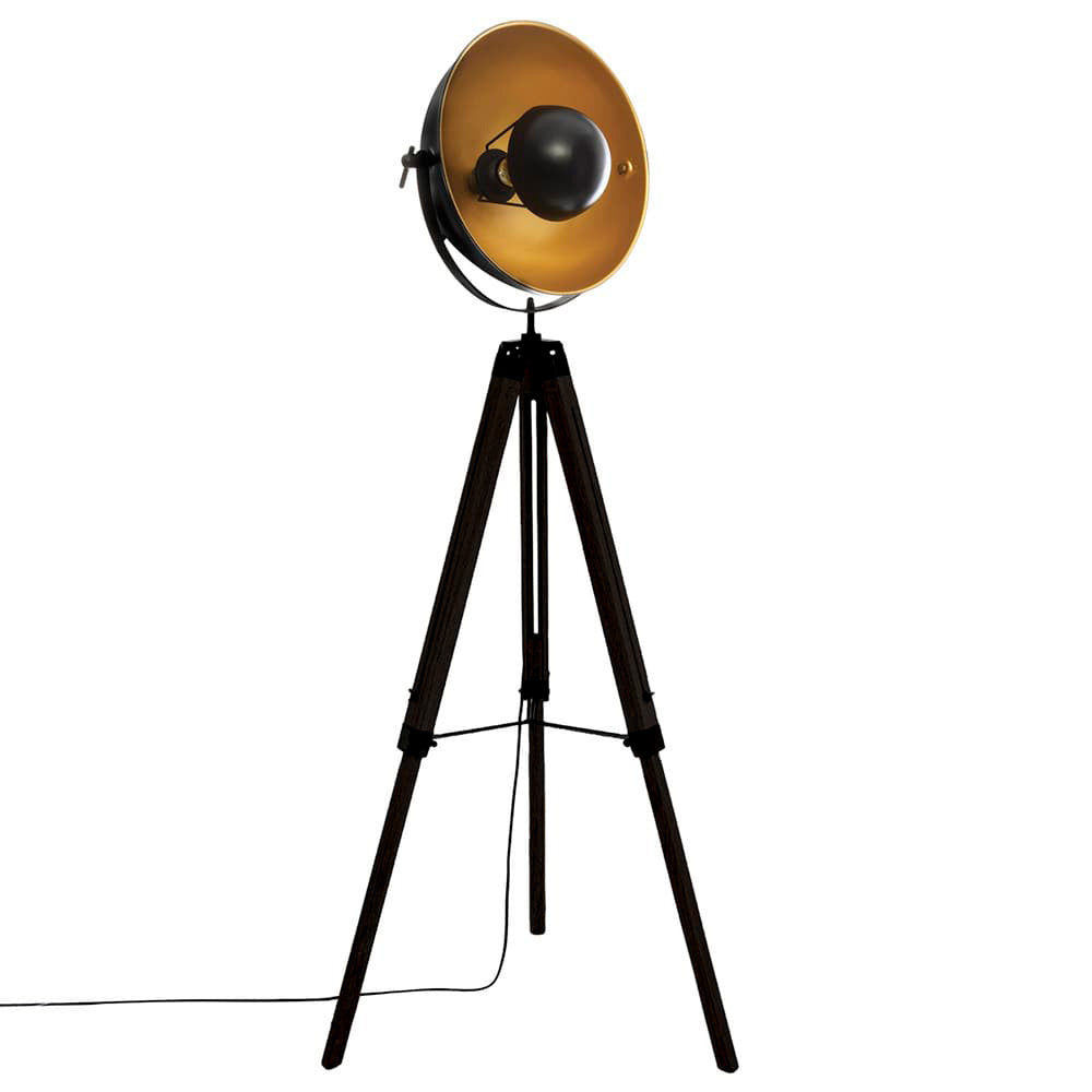 Candeeiro tripe modelo "loft lahti" preto e27 156,5x65x57cm_0
