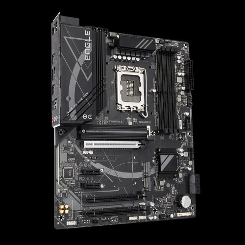 GIGABYTE Z790 EAGLE Placa base - Compatible con procesadores Intel Core de 14Âª generaciÃ³n, VRM de 12+1+1 fases, hasta 7600 MHz DDR5 (OC), 3xPCIe 4.0 M.2, LAN 2,5 GbE, USB 3.2 Gen 2_2
