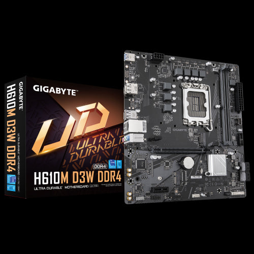 GIGABYTE H610M D3W DDR4 placa base Intel H610 LGA 1700 micro ATX_0