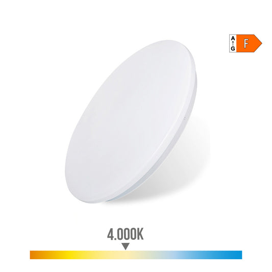 Luz de parede led de superfÃ­cie circular 24 w 4000 k 2490 lm Ã¸38 x 6,6 cm_0