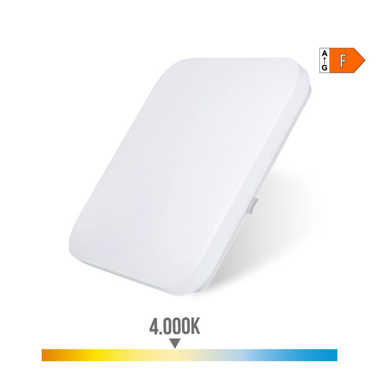 Luminaria de parede led quadrada extraplana 12 w 4000 k 1160 lm 28 x 28 x 6,3 cm_0
