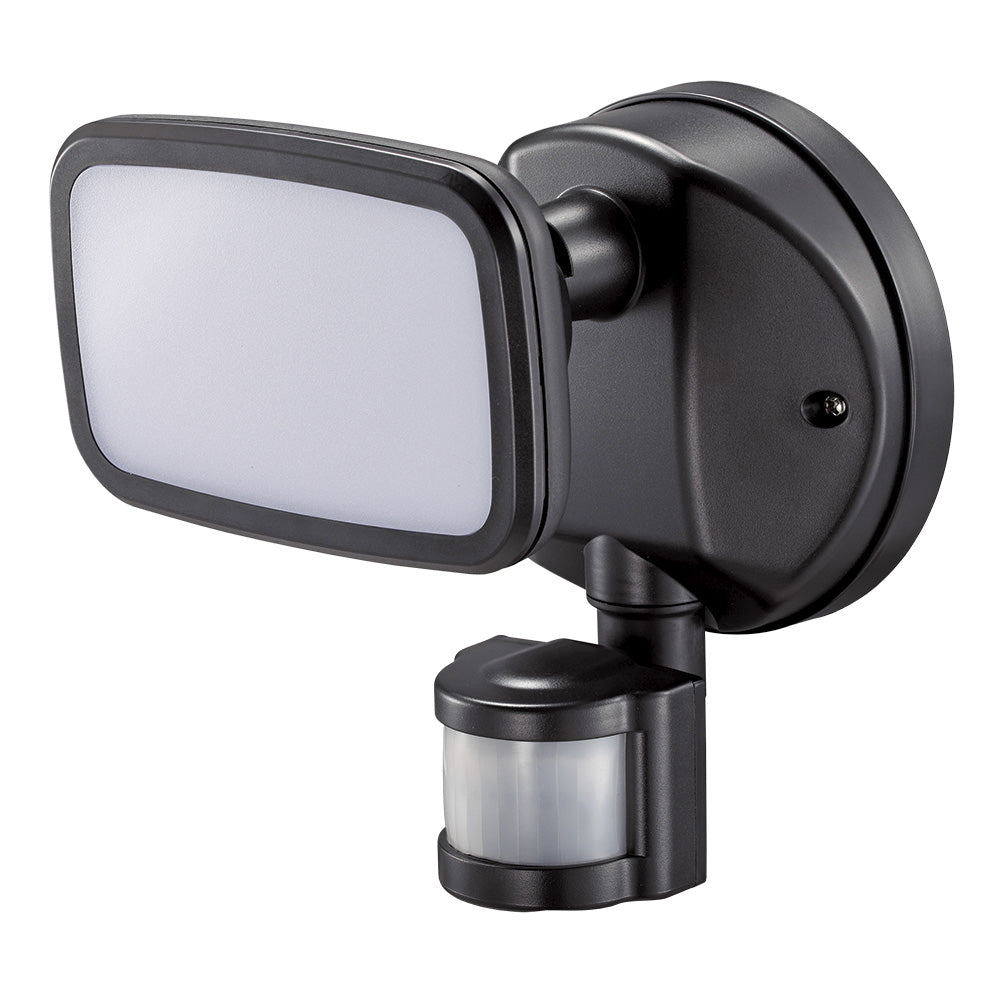 Aplique led com sensor crepuscular e de movimento 10 w 750 lm 4000 k luz dia, ip65, preto, Ã¸12 Ã 14 Ã 17 cm_0