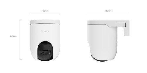EZVIZ H8c Pro 4K Almohadilla Cámara de seguridad IP Exterior 3840 x 2160 Pixeles Techo_0