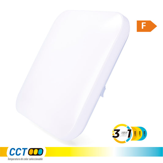 Aplique led quadrada extraplana 18 w 3cct 1820 lm 33 x 33 x 7 cm_0