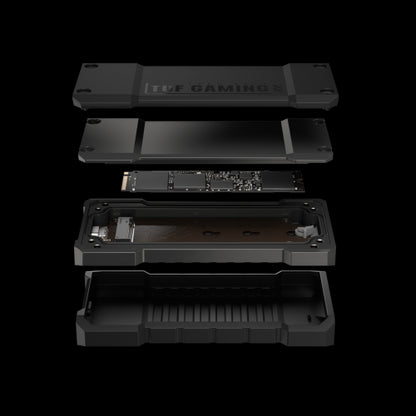 ASUS TUF Gaming A2 Caja externa para unidad de estado sÃ³lido (SSD) Negro M.2_16