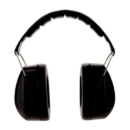 CASCOS OREJERAS ACOLCHADAS CON DIADEMA PLEGABLE PROTECCION AUDITIVA PELTOR 90563E-1 SNR-30DB NEGRO 3M 7100333470_0